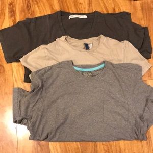 3 playeras para hombre